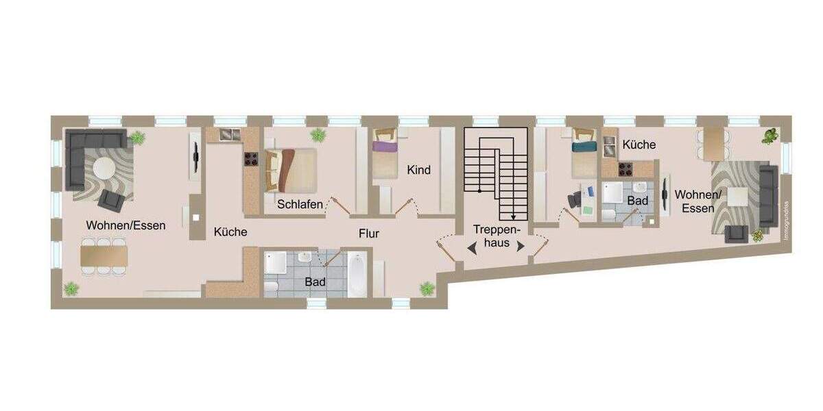 Etagenwohnung Sulzburg - 2 Zimmer, 45 m&sup2;, 127.000&euro; | Angebot:25730101