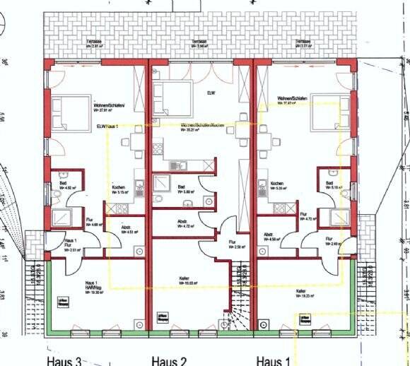 Terrassenwohnung Müllheim - 1 Zimmer, 50 m&sup2;, 269.000&euro; | Angebot:25691619