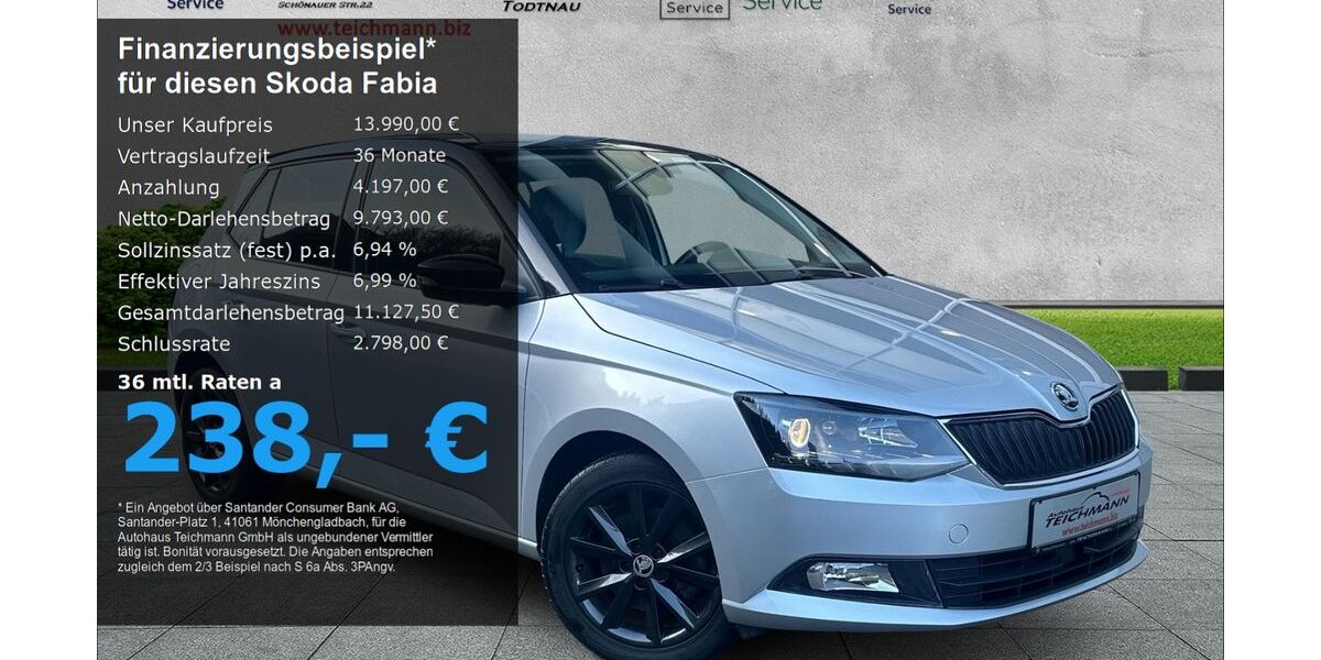 Skoda Fabia 24.700 km 13.990 &euro; Todtnau 79674