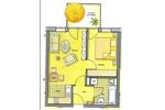 Etagenwohnung Freiburg im Breisgau Lehen - 2 Zimmer, 46 m&sup2;, 295.000&euro; | Angebot:26927345