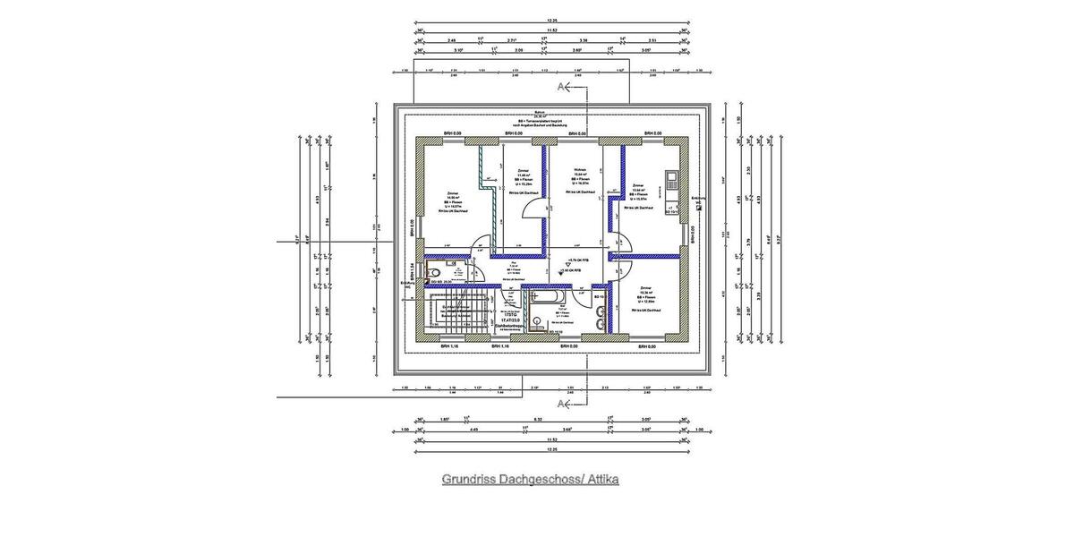 Dachgeschoßwohnung Rheinhausen - 4 Zimmer, 102 m&sup2;, 1.650&euro; | Angebot:24891175