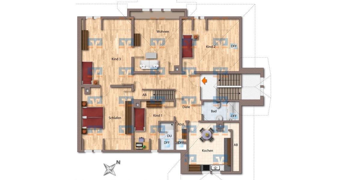 Etagenwohnung Todtnau - 5 Zimmer, 144 m&sup2;, 239.000&euro; | Angebot:20046913
