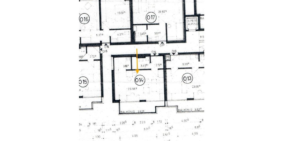 Etagenwohnung Freiburg im Breisgau Betzenhausen - 1 Zimmer, 37 m&sup2;, 212.700&euro; | Angebot:27118143