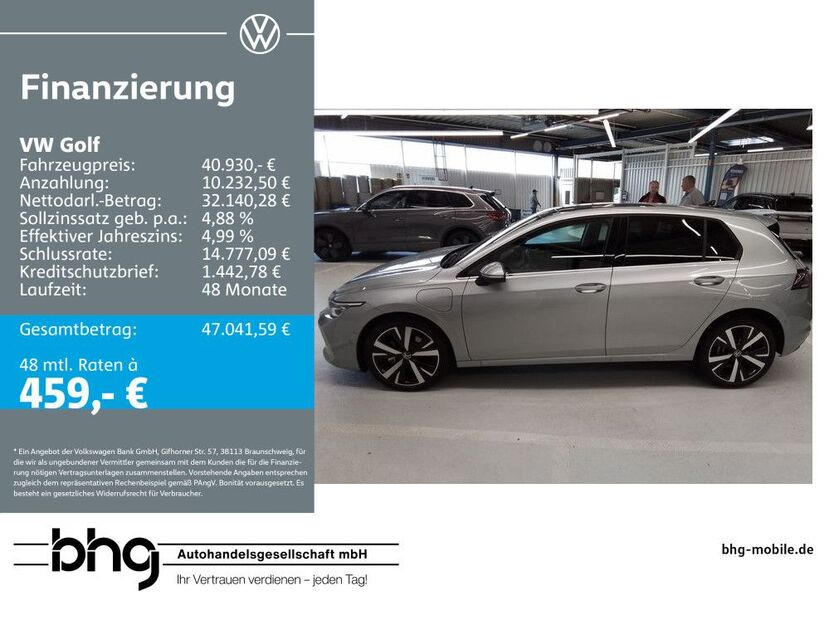VW Golf 9.052 km 40.930 € Freiburg 79115