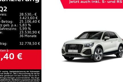 Audi Q2 4.571 km 28.230 &euro; Freiburg 79115