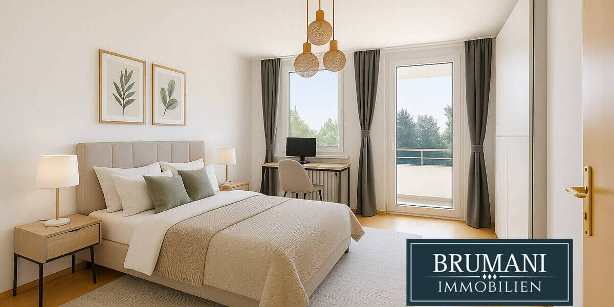 BRUMANI | Helle 3-Zimmer-Wohnung mit zwei Balkonen und Aufzug in gepflegter Lage, Freiburg-Zähringen 3 zimmer