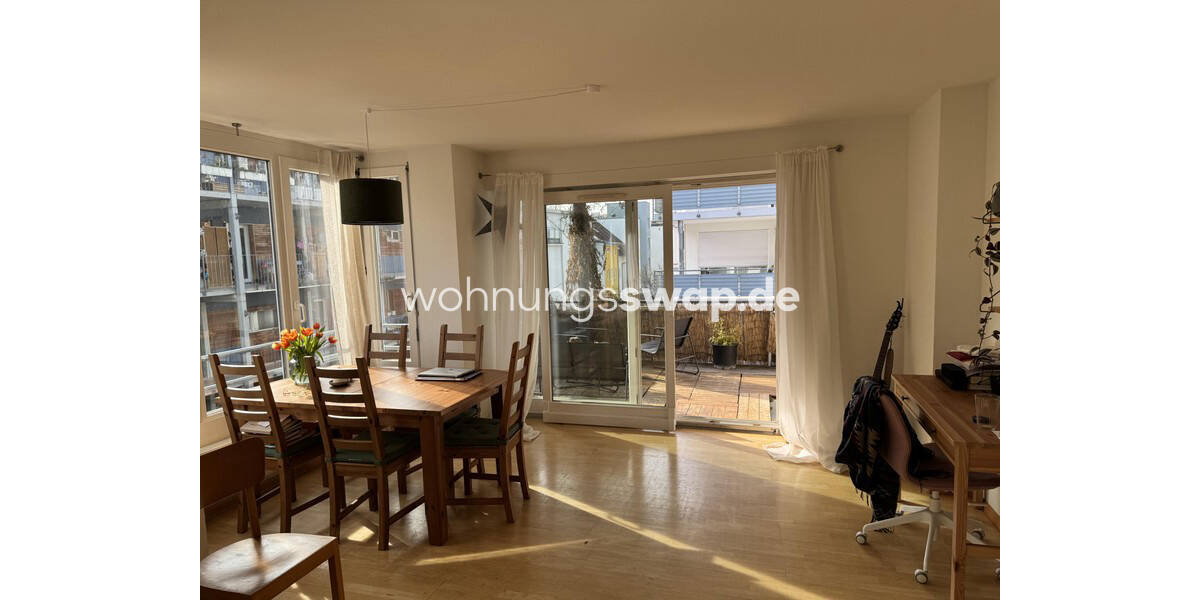 Etagenwohnung Freiburg im Breisgau Vauban - 3 Zimmer, 82 m&sup2;, 890&euro; | Angebot:25923731