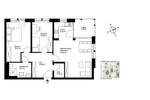 Etagenwohnung Freiburg Haslach - 3 Zimmer, 77 m&sup2;, 588.000&euro; | Angebot:25822319