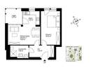 Etagenwohnung Freiburg Haslach - 2 Zimmer, 54 m&sup2;, 419.000&euro; | Angebot:25837695