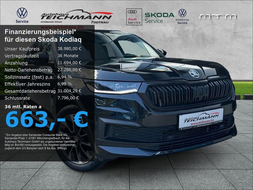 Skoda Kodiaq 86.600 km 38.880 € Todtnau 79674