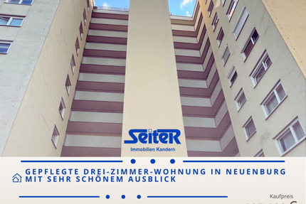 Gepflegte Drei-Zimmer-Wohnung in Neuenburg mit tollem Ausblick 3 zimmer