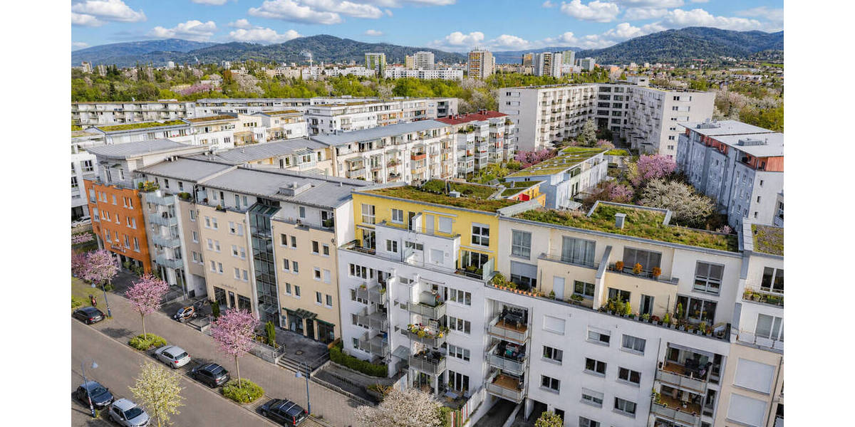 Etagenwohnung Freiburg im Breisgau Rieselfeld - 3 Zimmer, 83 m&sup2;, 457.000&euro; | Angebot:26595136