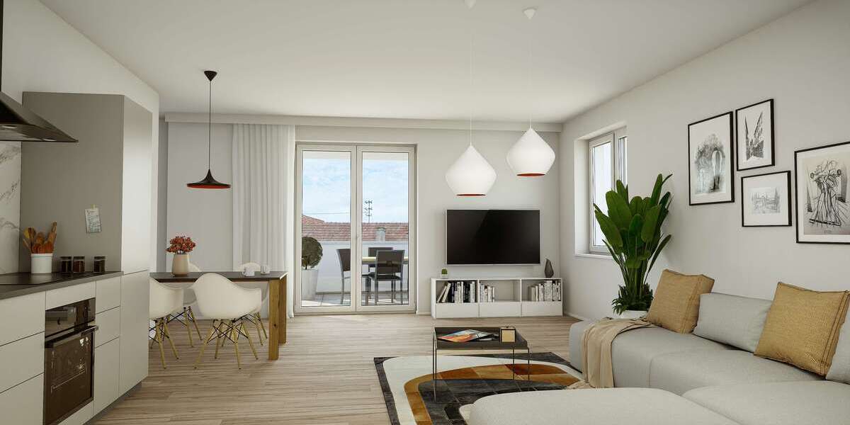 Etagenwohnung Ehrenkirchen Kirchhofen - 2 Zimmer, 69 m&sup2;, 403.800&euro; | Angebot:19478831