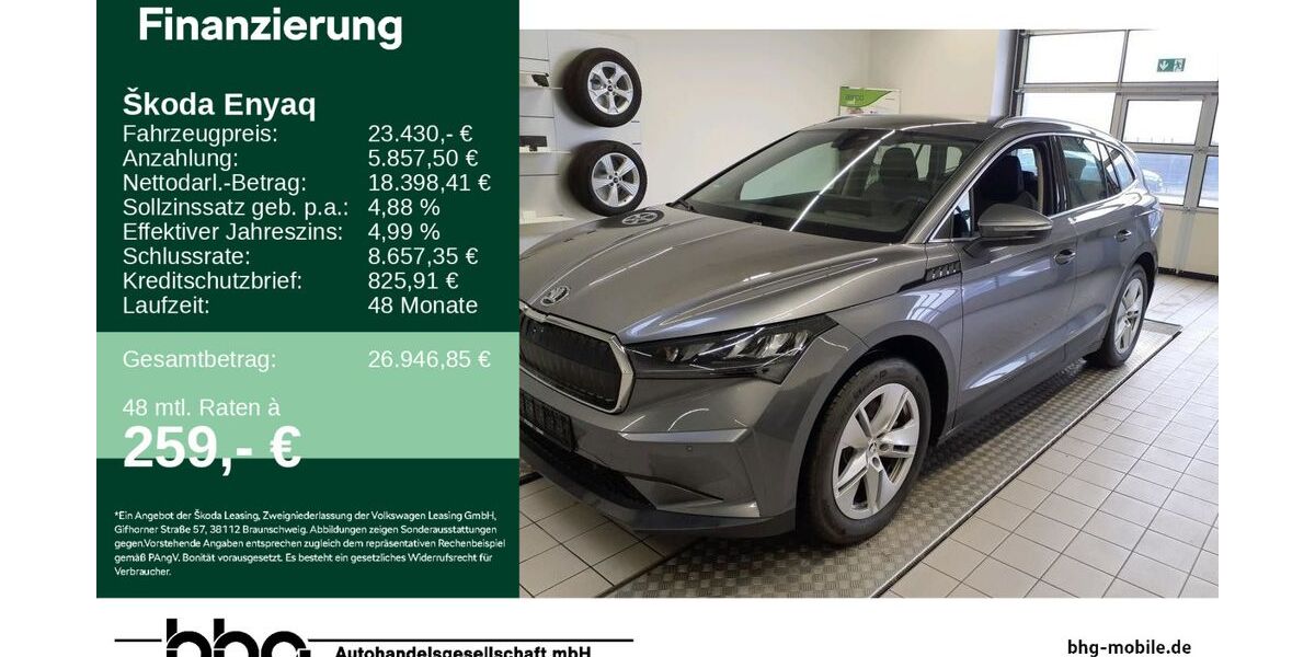 Skoda Enyaq 21.031 km 23.430 &euro; Freiburg 79115