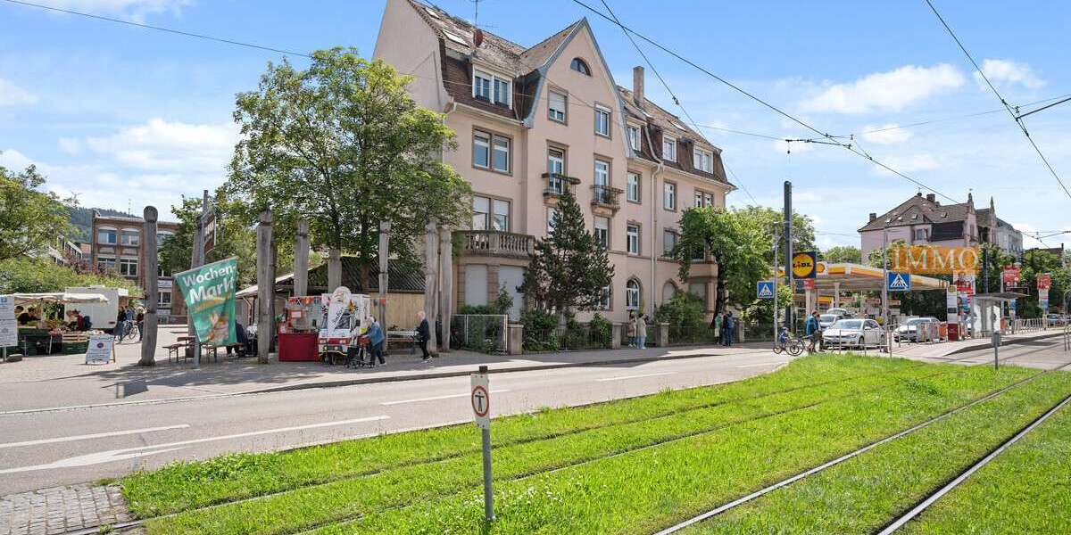 Etagenwohnung Freiburg im Breisgau Herdern - 2 Zimmer, 53 m&sup2;, 279.000&euro; | Angebot:20767695