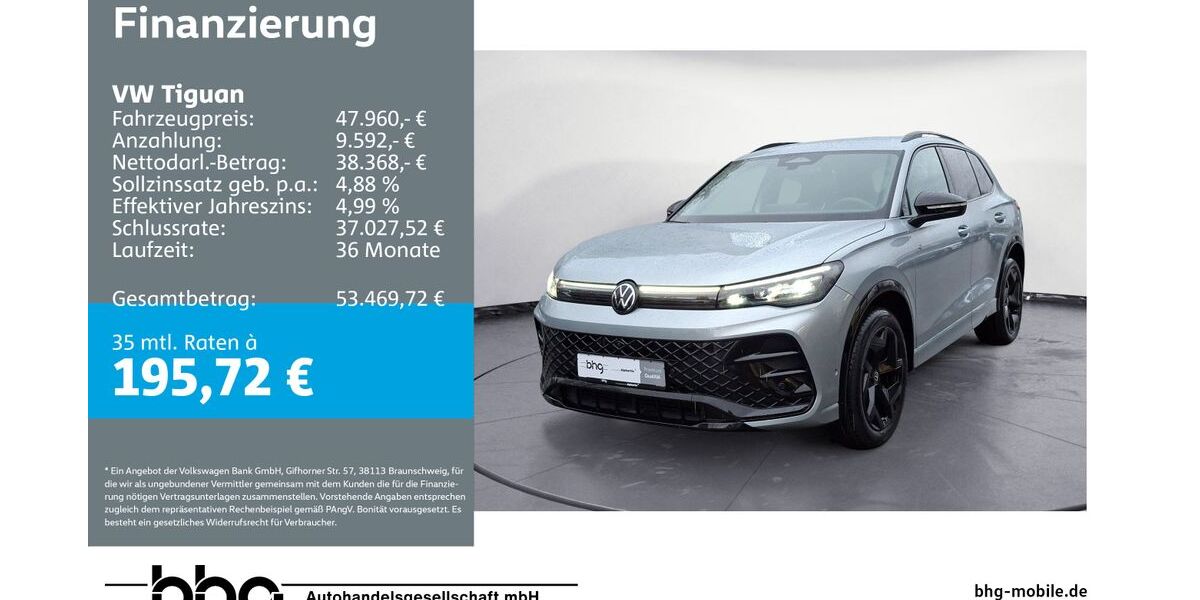 VW Tiguan 10.425 km 47.960 &euro; Freiburg 79115