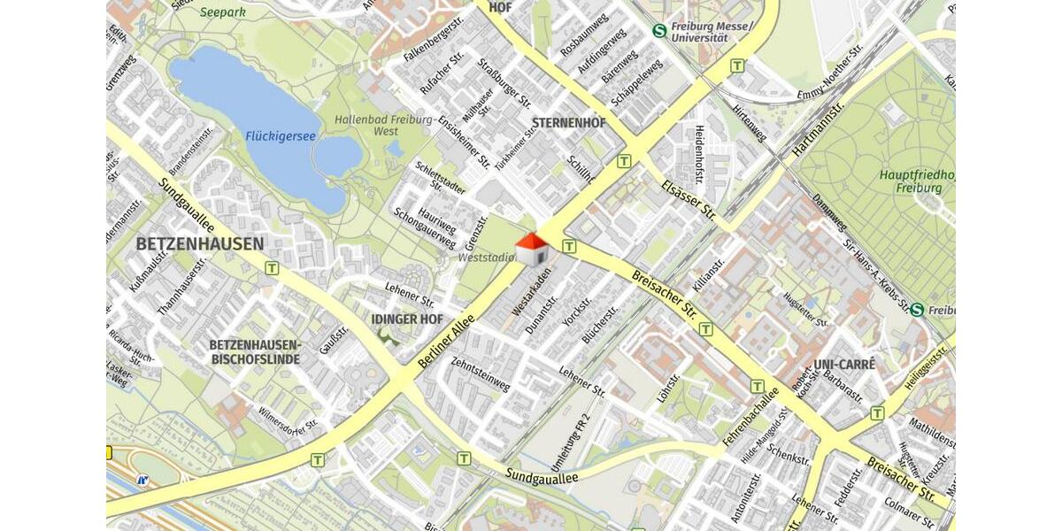 Freiburg-Westarkaden: Helle Büroeinheit im 1. OG mit flexibler Raumaufteilung zimmer