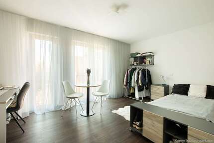 Wohnung Freiburg im Breisgau / Zähringen Zähringen - 1 Zimmer, 24 m&sup2;, 178.000&euro; | Angebot:25818920