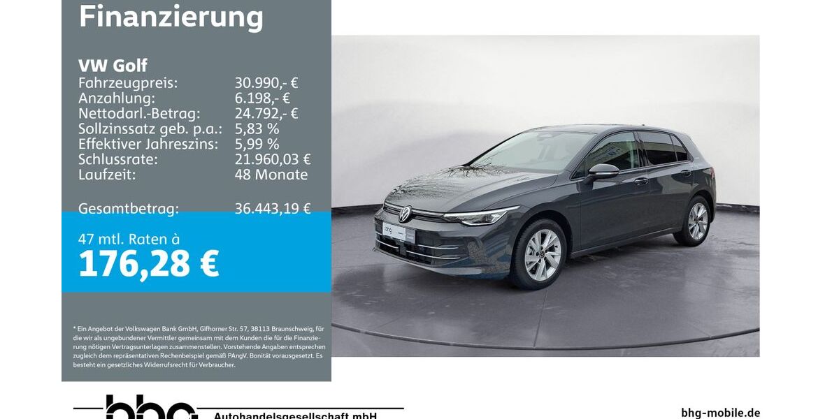 VW Golf 3.545 km 30.990 &euro; Freiburg 79115