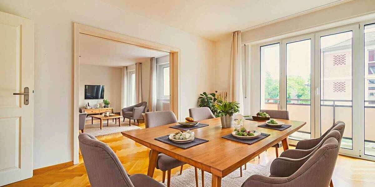 Etagenwohnung Freiburg im Breisgau Neuburg - 5 Zimmer, 190 m&sup2;, 1.077.000&euro; | Angebot:25730100