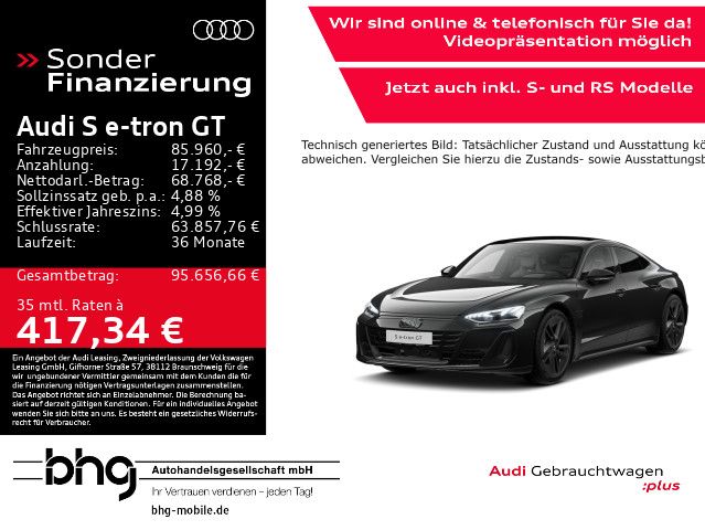 Audi e-tron GT 28.209 km 81.960 &euro; Freiburg 79115