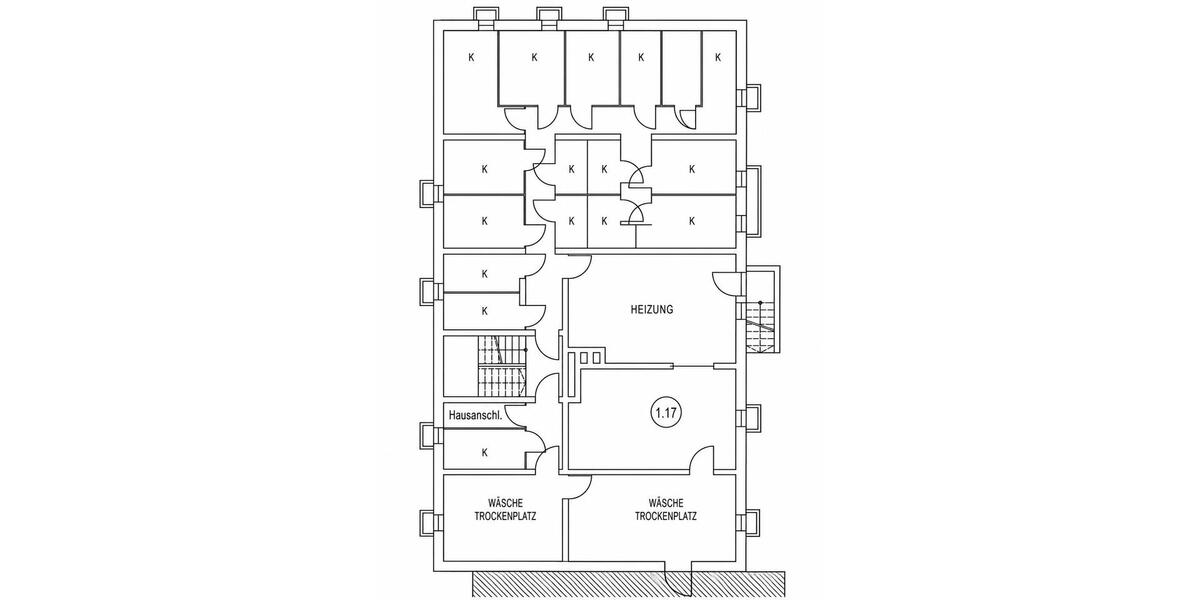 Etagenwohnung Freiburg im Breisgau Brühl - 2 Zimmer, 62 m&sup2;, 292.000&euro; | Angebot:26548032