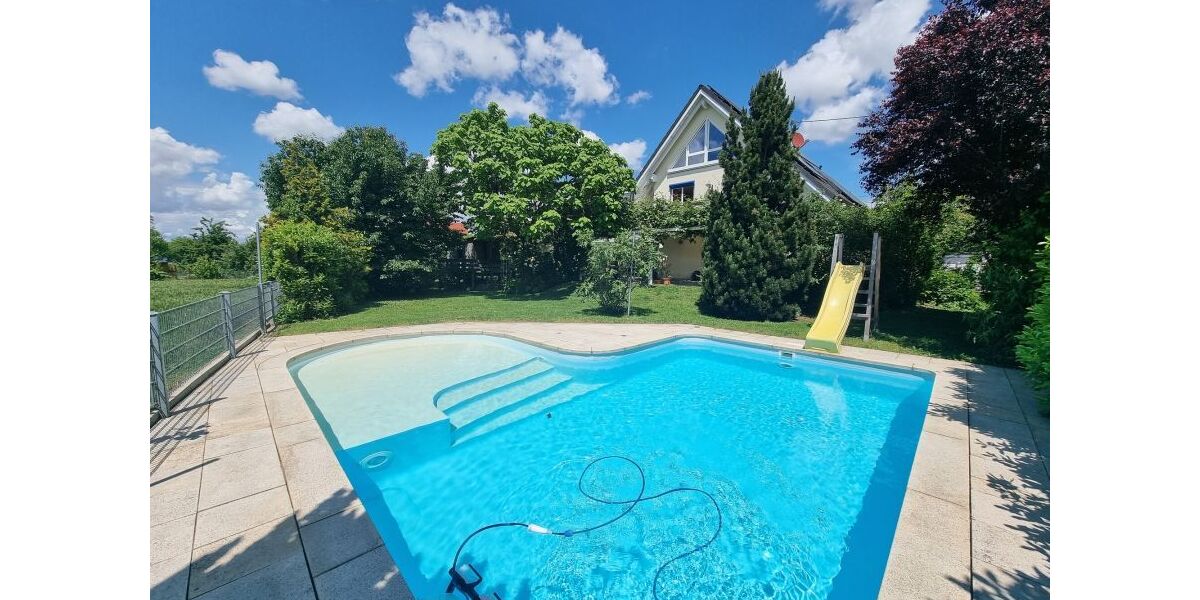 Provisionsfrei* Modernes Einfamilienhaus mit hochwertigem Anbau, Doppelgarage und Pool in Buggingen - Einfamilienhaus Buggingen Buggingen (Kernort) | Angebot:25967813