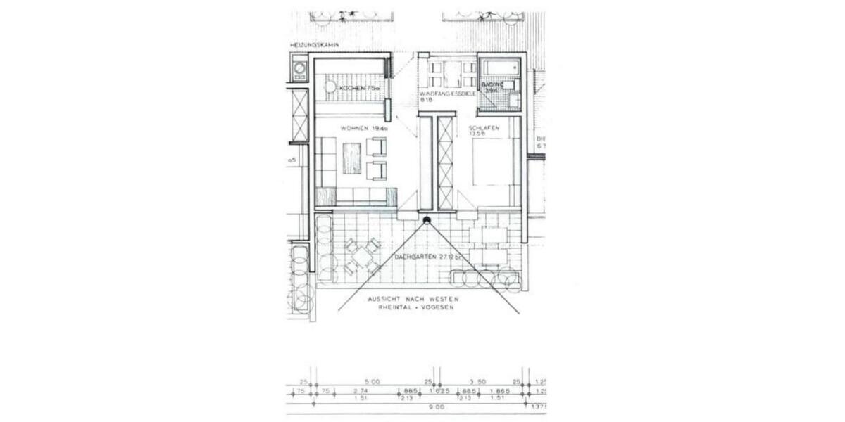 Etagenwohnung Badenweiler - 2 Zimmer, 64 m&sup2;, 265.000&euro; | Angebot:23877337