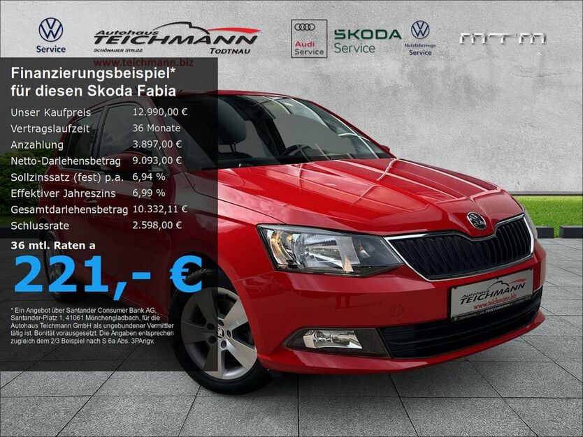 Skoda Fabia 23.900 km 12.990 € Todtnau 79674