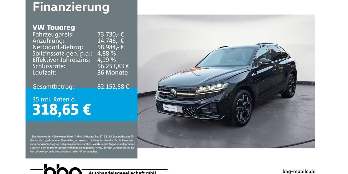 VW Touareg 9.010 km 73.730 € Freiburg 79115