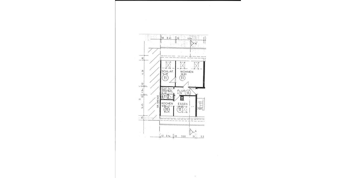 Dachgeschoßwohnung Freiburg im Breisgau Brühl - 2.5 Zimmer, 46 m&sup2;, 269.000&euro; | Angebot:27166495