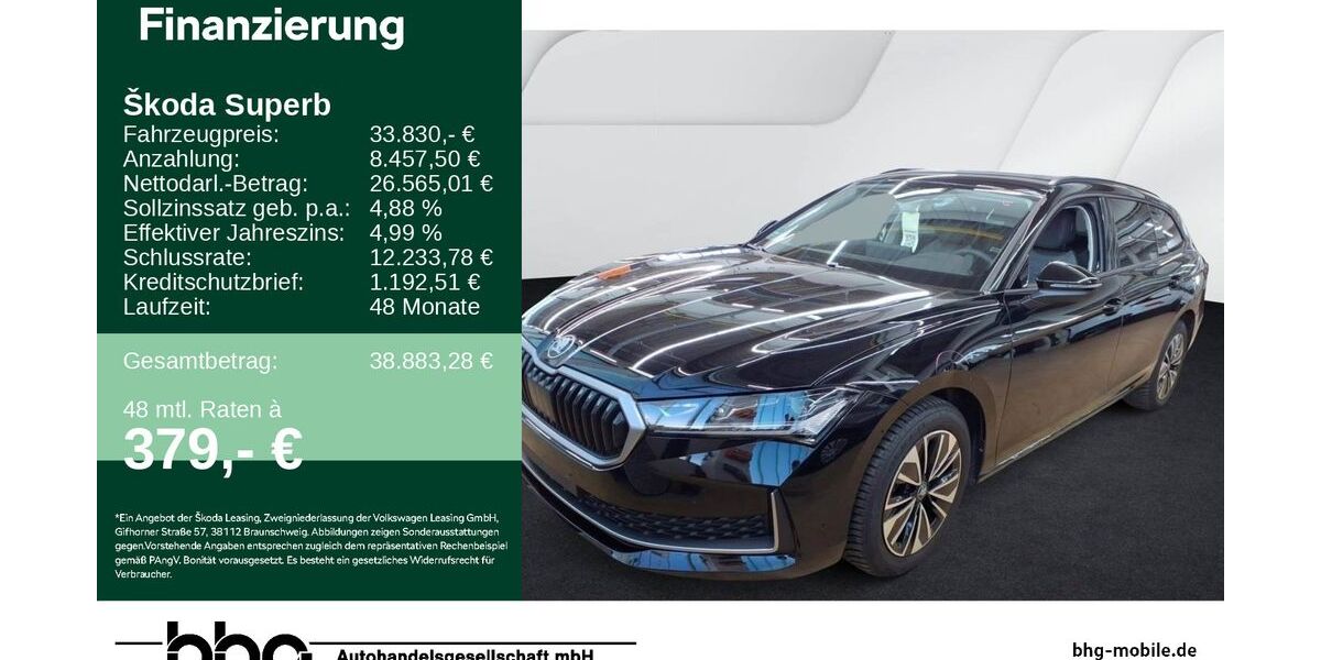 Skoda Superb 21.292 km 33.830 &euro; Freiburg 79115