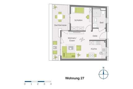 Wohnung zum Kaufen in Müllheim-Niederweiler 309.400 € 53.1 m²