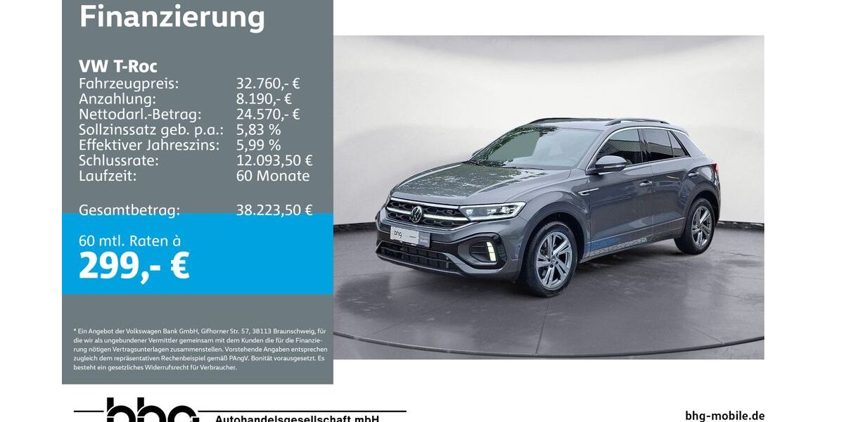 VW T-Roc 6.067 km 31.790 &euro; Freiburg 79115