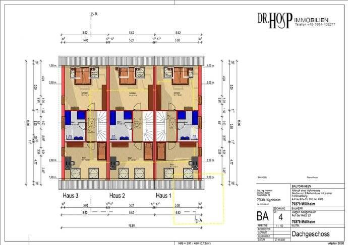 Terrassenwohnung Müllheim - 1 Zimmer, 50 m&sup2;, 269.000&euro; | Angebot:24044195