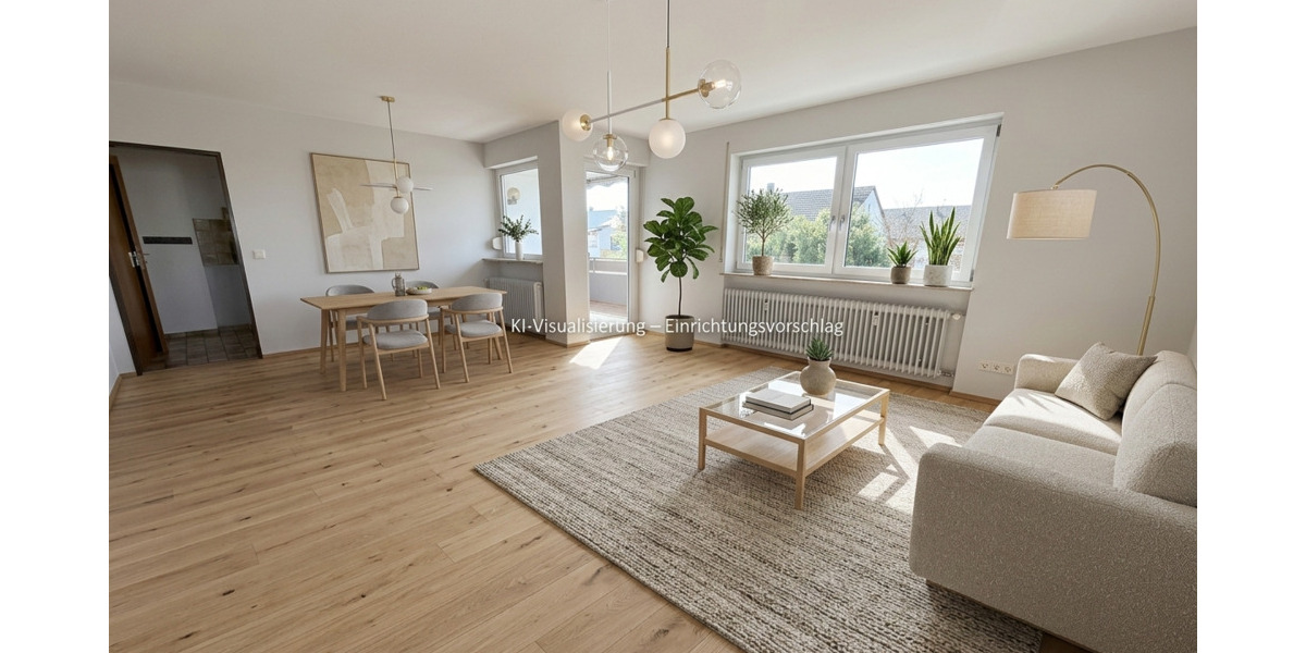 Etagenwohnung Kenzingen - 3 Zimmer, 91 m&sup2;, 310.000&euro; | Angebot:25703740