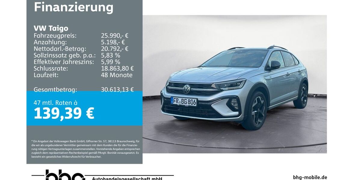 VW Taigo 6.000 km 24.490 &euro; Freiburg 79115