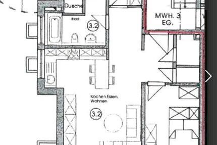 Wohnung Freiburg im Breisgau Brühl - 3 Zimmer, 70 m&sup2;, 1.450&euro; | Angebot:25311193