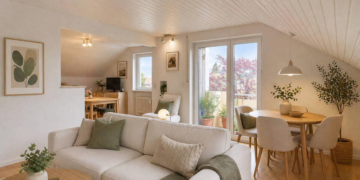 Etagenwohnung Freiburg im Breisgau Weingarten - 3 Zimmer, 87 m&sup2;, 297.000&euro; | Angebot:26318727