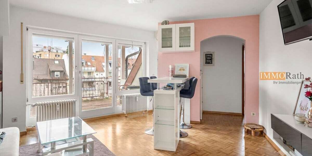 Etagenwohnung Freiburg Brühl - 2 Zimmer, 58 m&sup2;, 259.000&euro; | Angebot:27302557