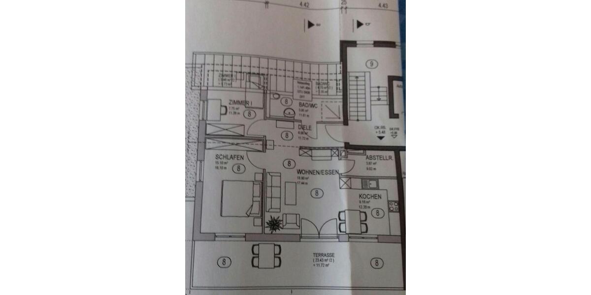Dachgeschoßwohnung Endingen am Kaiserstuhl - 3 Zimmer, 83 m&sup2;, 398.000&euro; | Angebot:27236678