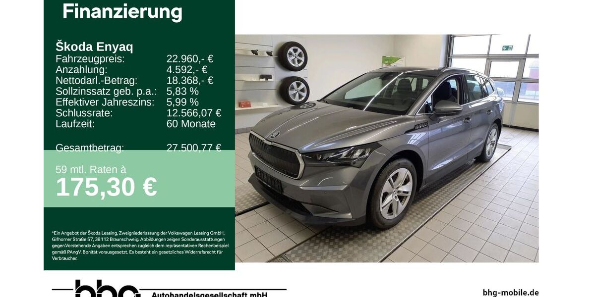 Skoda Enyaq 21.031 km 22.060 &euro; Freiburg 79115