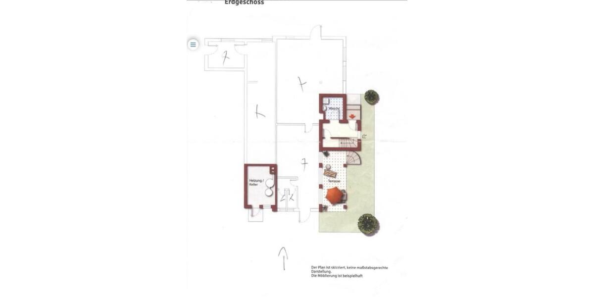 Etagenwohnung Schallstadt - 5 Zimmer, 180 m&sup2;, 2.550&euro; | Angebot:25990826