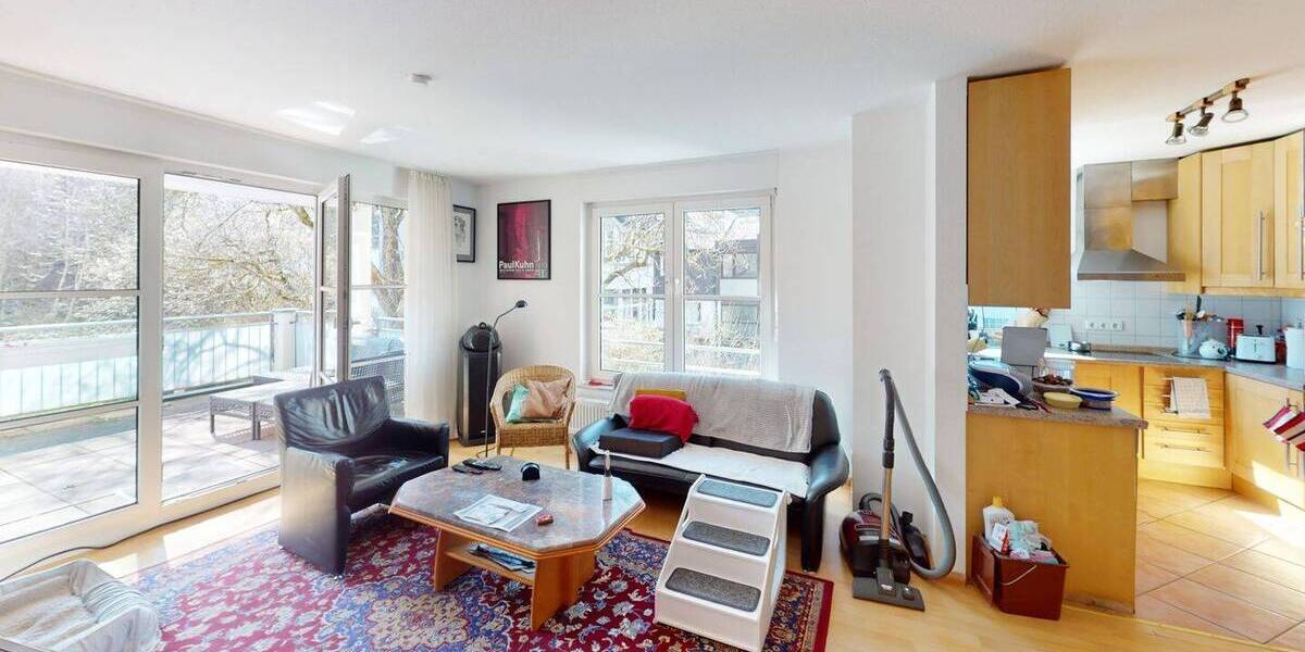 Etagenwohnung Freiburg im Breisgau Littenweiler - 3 Zimmer, 82 m&sup2;, 499.500&euro; | Angebot:26081936