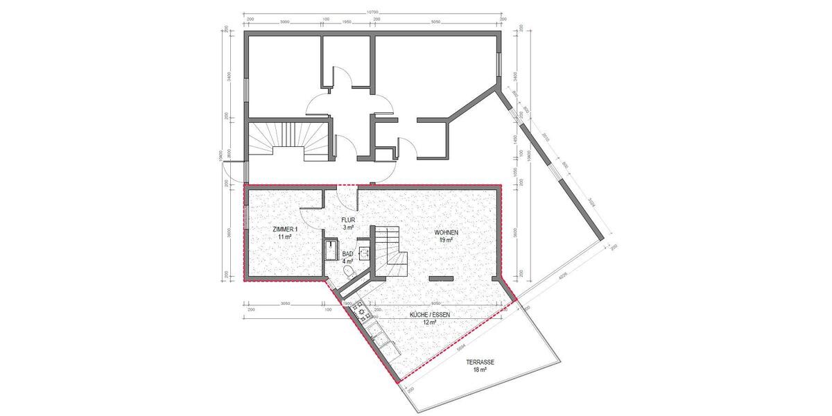 Maisonettenwohnung Freiburg im Breisgau Betzenhausen - 5 Zimmer, 110 m&sup2;, 620.000&euro; | Angebot:27185802