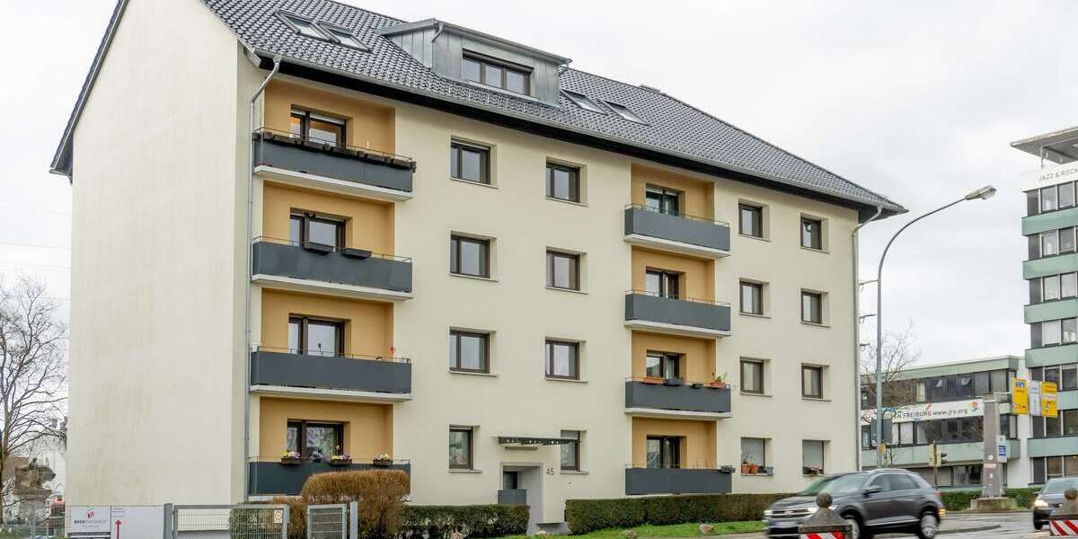 Etagenwohnung Freiburg im Breisgau Haslach - 4 Zimmer, 88 m&sup2;, 339.000&euro; | Angebot:25274811