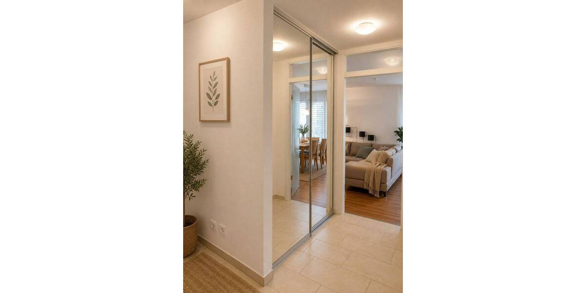 Etagenwohnung Freiburg im Breisgau Neuburg - 3 Zimmer, 89 m&sup2;, 1.670&euro; | Angebot:26824901