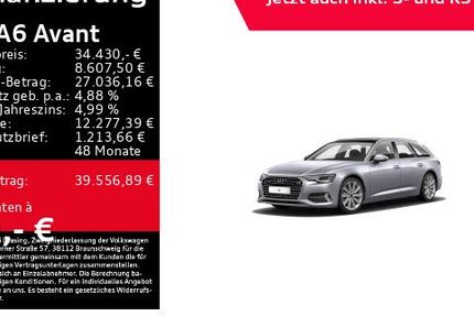 Audi A6 57.383 km 34.430 &euro; Freiburg 79115