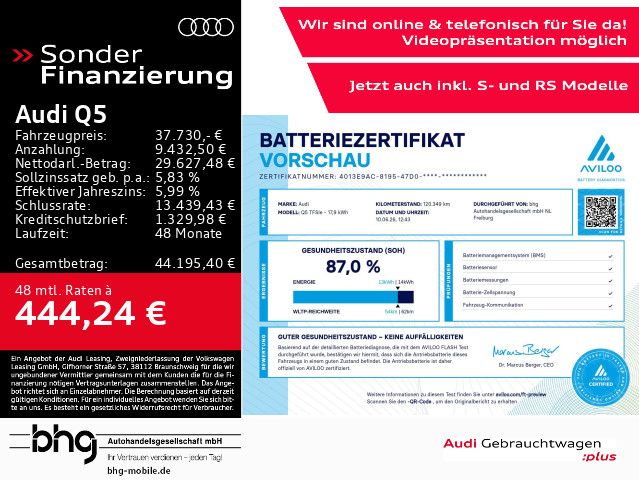 Audi Q5 120.349 km 36.960 &euro; Freiburg 79115