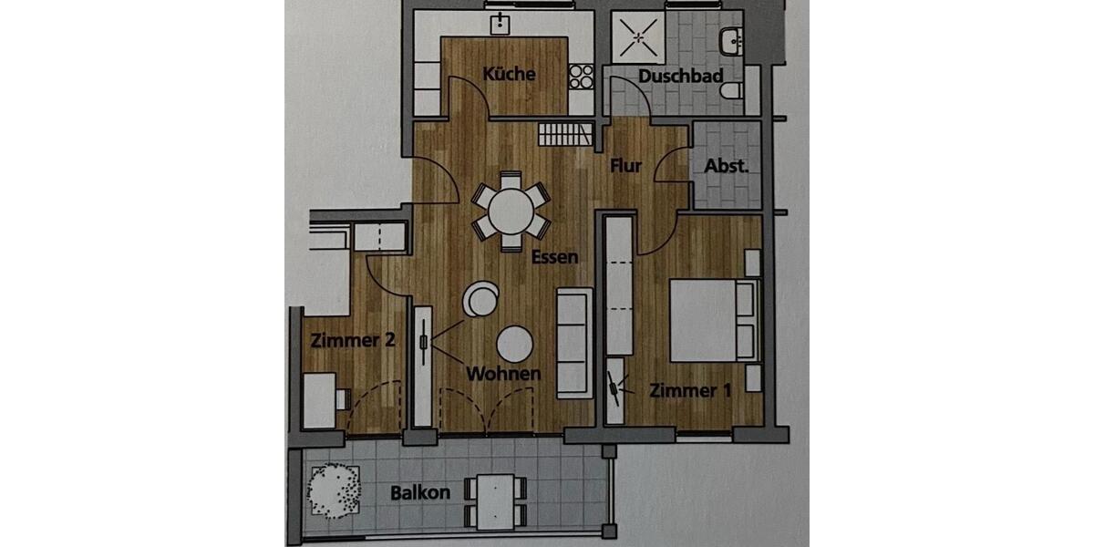 Etagenwohnung Kenzingen - 3 Zimmer, 84 m&sup2;, 415.000&euro; | Angebot:27085442